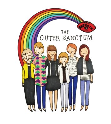 Outer Sanctum Rainbow Tee