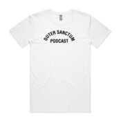 Outer Sanctum Podcast White Tee